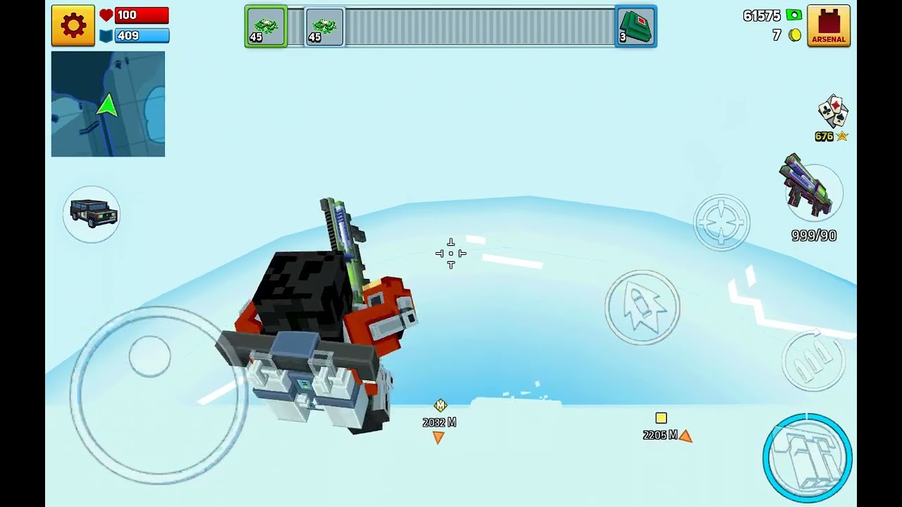 Out of the map (block city wars)