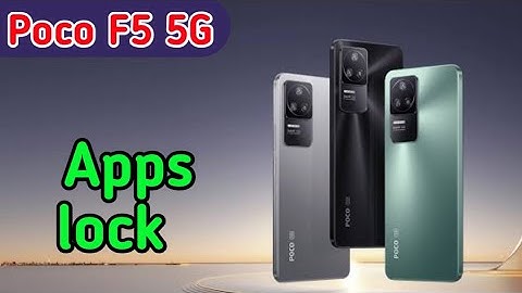 Apps lock setting in Poco F5 5G, Poco F5 5G mein app lock Kaise set Karen