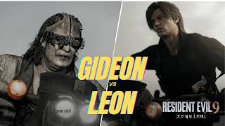 Leon vs Victor Gideon (Cinematic Fight) 4K 60FPS | Resident Evil Requiem #residentevil9
