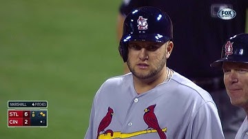 STL@CIN: Adams lines a single, plates Peralta
