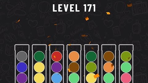 Ball Sort Puzzle Level 171 #ballsortpuzzle #ballsortpuzzlegameplay #puzzlegame #mobilegames