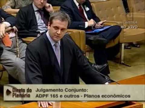 Sustentação Oral no STF do advogado Danilo Montemurro - Julgamento dos Planos Econômicos