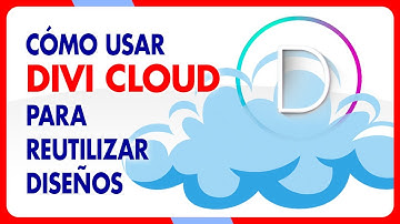 Cómo utilizar DIVI CLOUD GRATIS para usar diseños propios entre diferentes webs