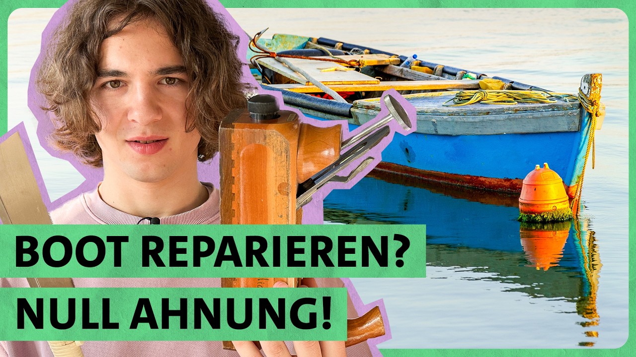 Boot reparieren ohne Ahnung? | JobChallenge: Bootsbauer/-in | ARD