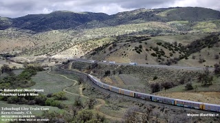 Tehachapi Live Train Cam At West Cable