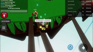 #RudyHelpPlease I found a hacker in the killstreak gamemode | Slap Battles