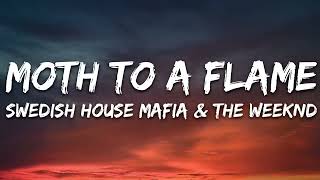 Swedish House Mafia and The Weeknd - Moth To A Flame (Lyrics) | 8D Audio