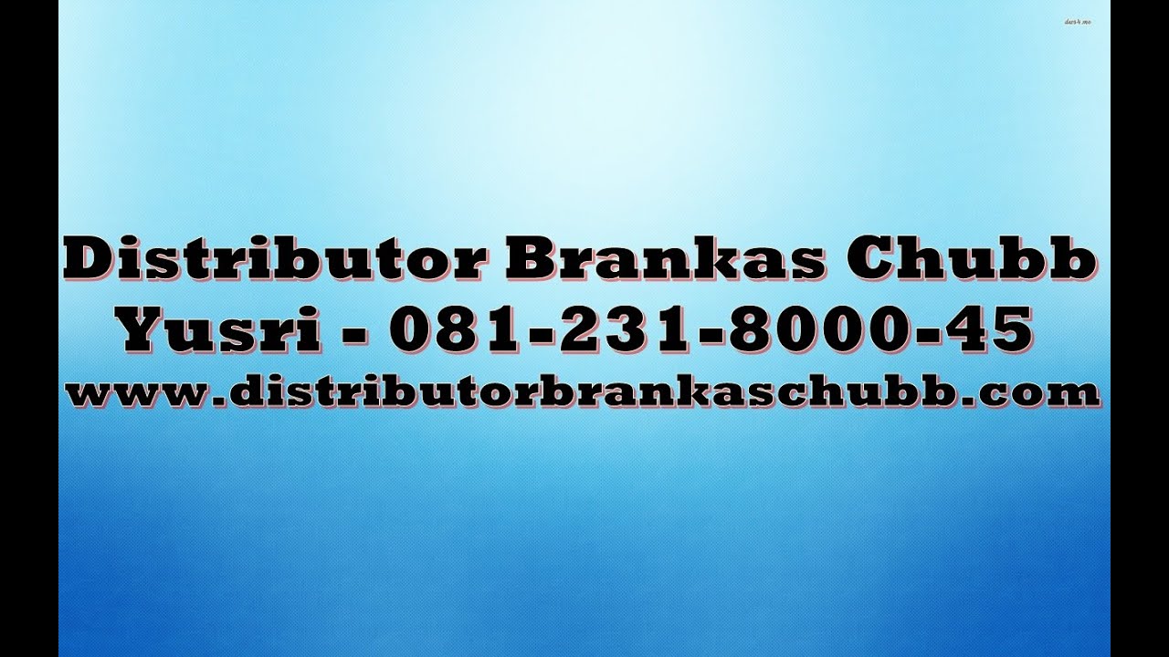  Cara  Membuka  Brankas Chubb  Safes 0811 300 8318 YouTube