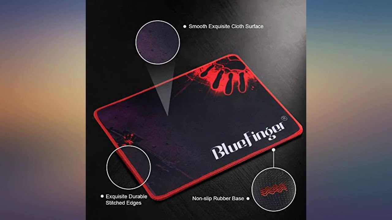 BlueFinger RGB Gaming Keyboard and Backlit Mouse and Headset Combo,USB Wired review