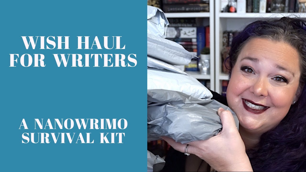 Wish Haul for Writers A NaNoWriMo Survival Kit YouTube