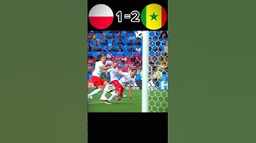 Poland VS Senegal match highlights #football #youtube #shorts #video