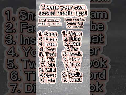 Create your own
