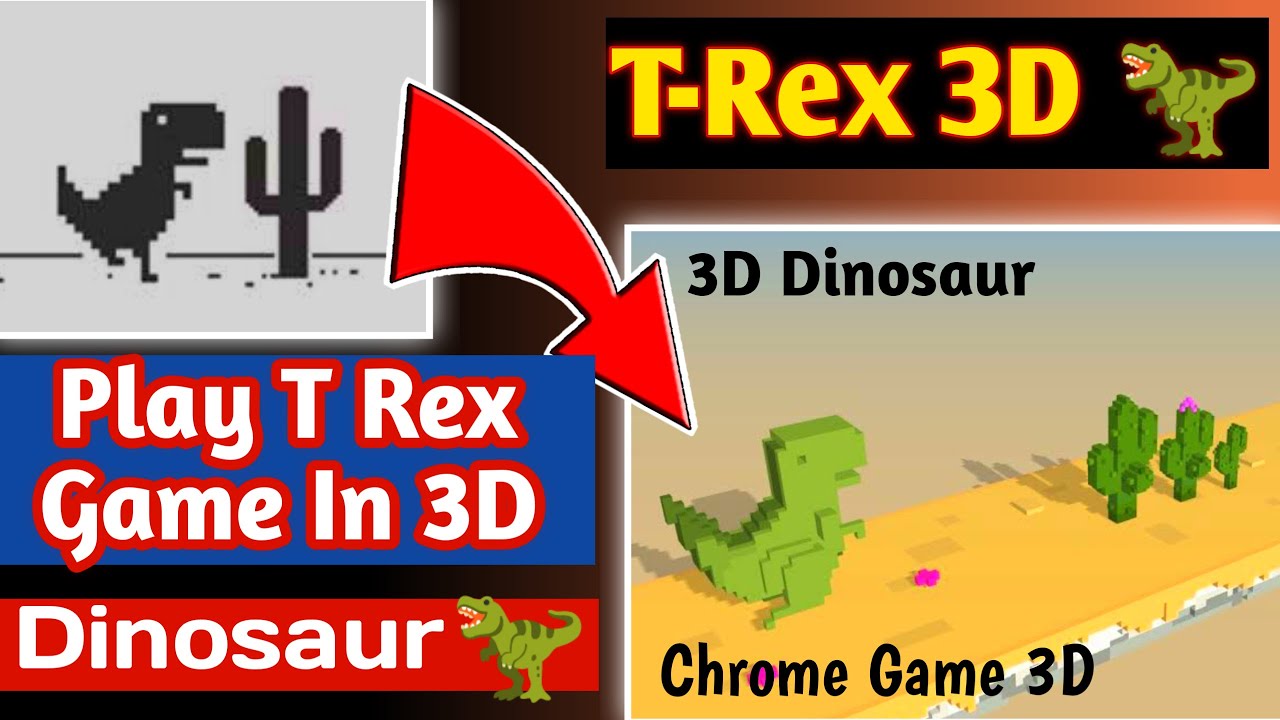 T-REX RUN 3D jogo online gratuito em