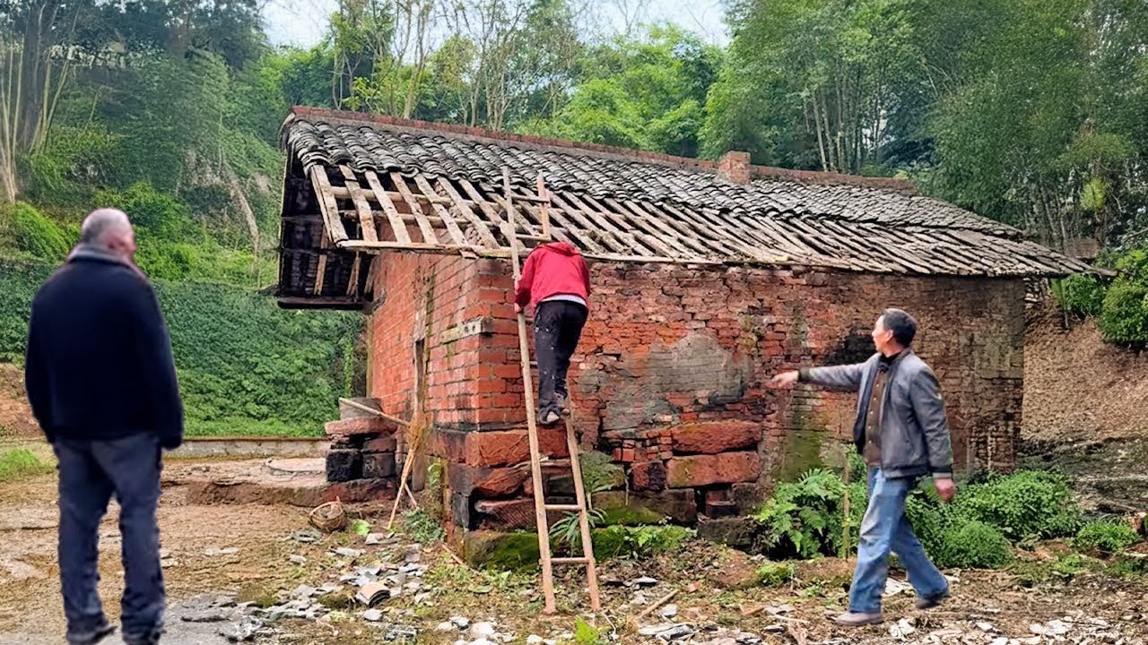 Dad and Son Turned Grandpa's Old House Into a Luxury Home in 55 Minutes | Restoration