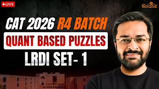 Master Quant Based Puzzles: Ep 1 | LRDI Live Class for CAT 2026 |  Abhishek Sir Rodha