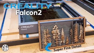 Creality Falcon2:  22 Watts of Power and 10 Minutes From Unboxing to Cutting!