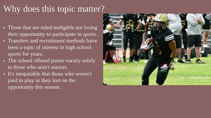 Equity in the News Bishop Montgomery Football Scandal