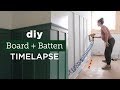 DIY Board and Batten Timelapse Tutorial