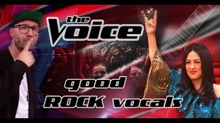 TOP 5 The Voice Rock | Performances With Good Rock Vocals