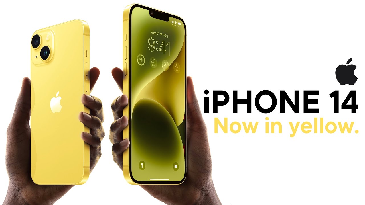 New Yellow Iphone 14 To Launch Next Week? - Youtube