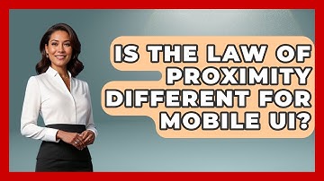 Is The Law Of Proximity Different For Mobile UI? - Graphic Design Nerd