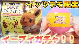 可愛すぎるイーブイ イッツデモ 限定ガチャでゲットしてきた Pokemon Gachapon Capsule Toy Youtube