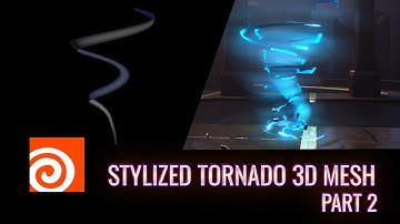 Stylized Tornado VFX 3D Mesh - Houdini Part 2