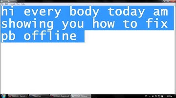 how to fix pb offline failed to connect to the server exiting the game