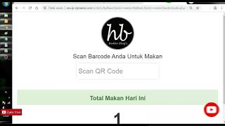 APLIKASI E KANTIN SCAN BARCODE BERBASIS WEB screenshot 3