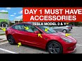 Tesla accessories you need on day 1 of ownership  only the essentials