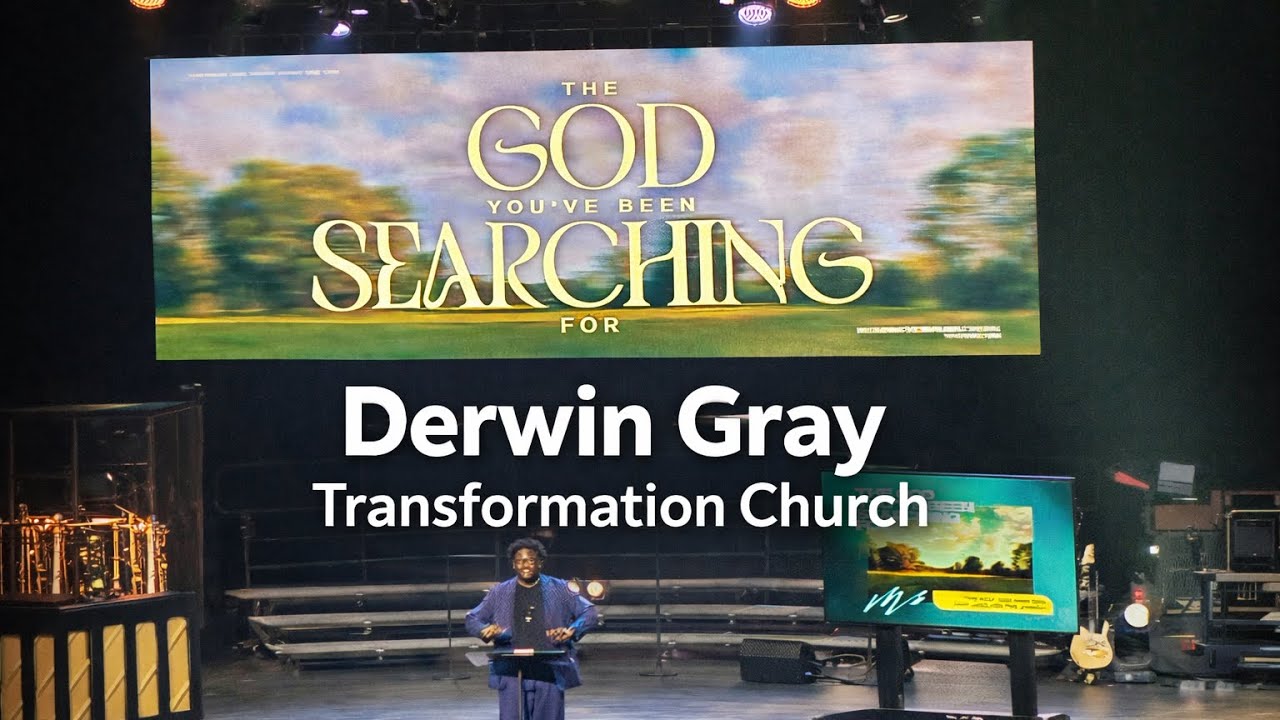 “He Answers the Questions You Are Asking” - Derwin Gray, Transformation Church in Indian Land, SC