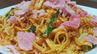 MIE GORENG PADANG, Samba urang baralek, full rempah, beda dg mie goreng biasa....