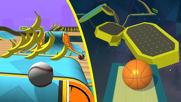 Going Balls Vs Action Balls All Levels Gameplay Android iOS #412