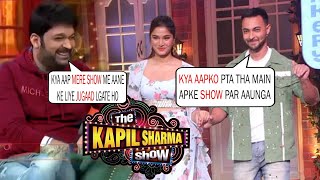 Aayush Sharma, Sai Manjrekar In The Kapil Sharma Show - Manjha Song Promotion, Vishal Mishra