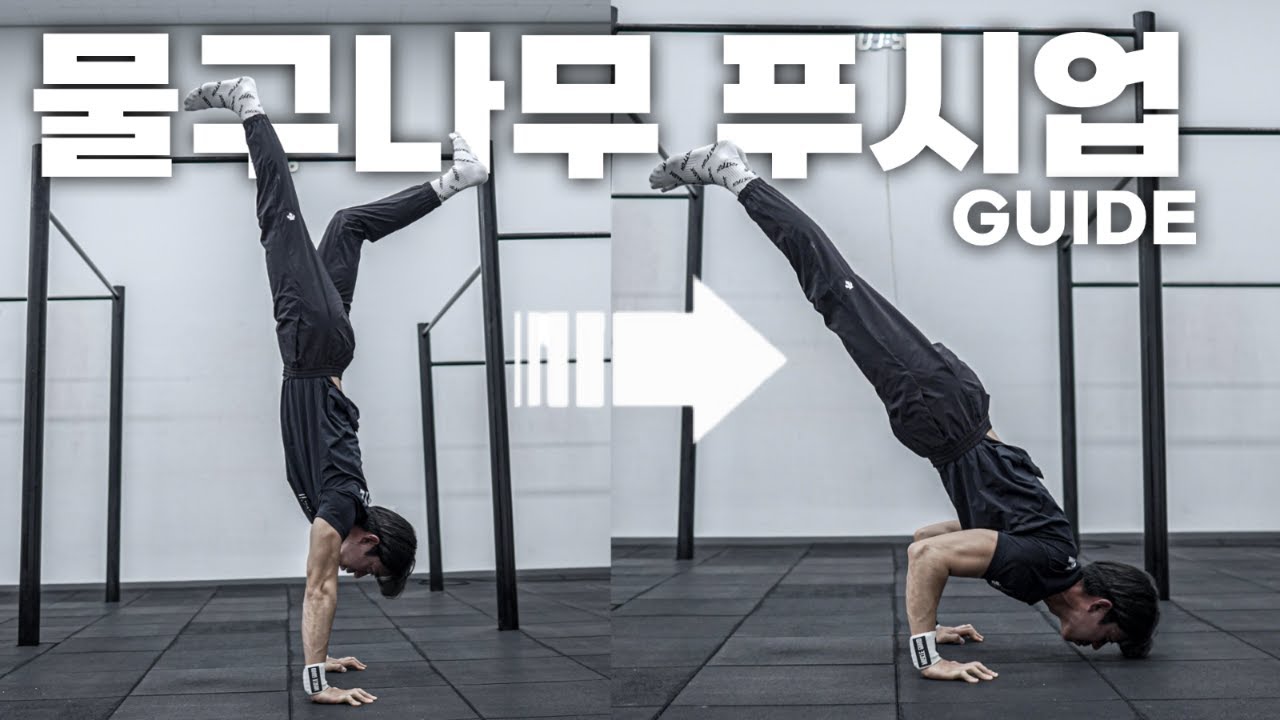 무조건 성공할 수 있는 물구나무 푸시업 가이드