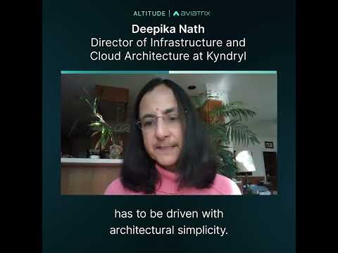 Move the Business Forward with Architectural Simplicity | Deepika Nath on Altitude #podcast