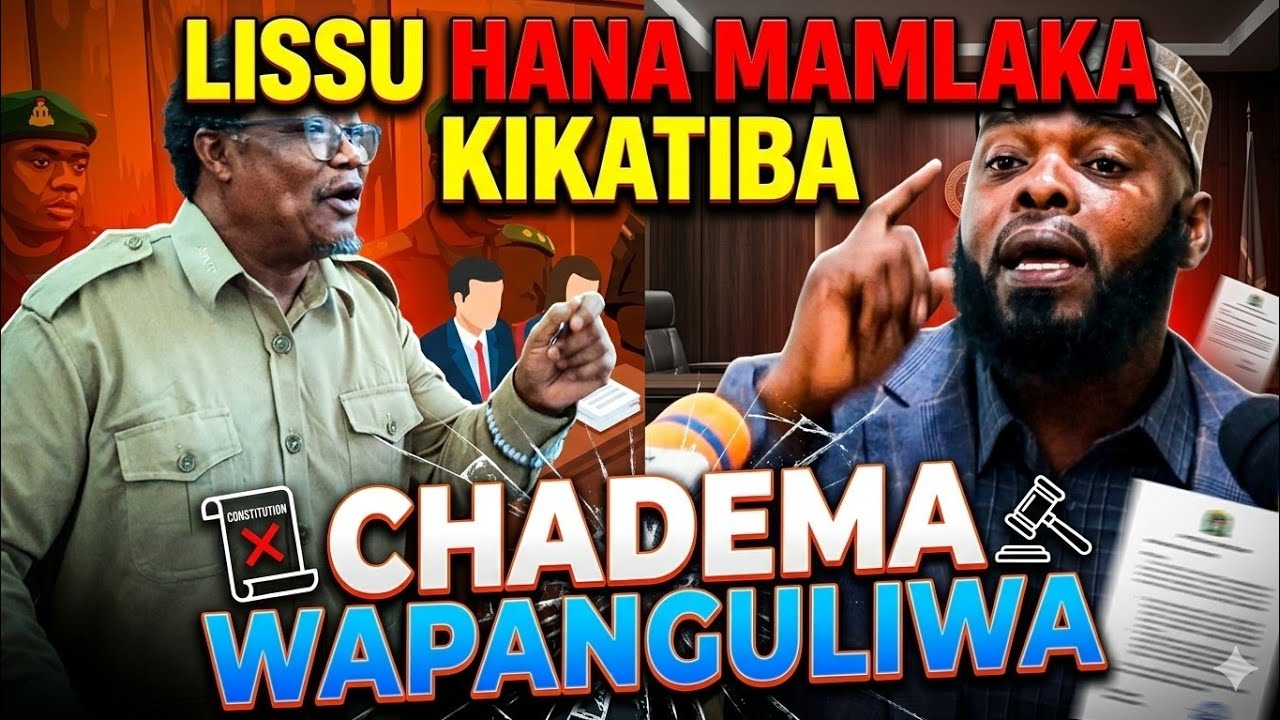 Kibabe! LISSU APANGULIWA? ''HANA MAMLAKA KIKATIBA