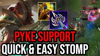 PYKE SUPPORT STOMPING ENEMY TEAM