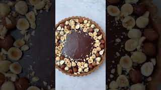 تارت البندق والشوكلاتة |hazelnut and chocolate tart
