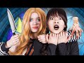 Wednesday Addams Vs Megan |  Funny Addams Family Situations & Crazy Ideas By Crafty Hacks