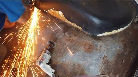 Skoolie Floor demo and rust repair