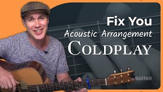 Video-Miniaturansicht von „Fix You by Coldplay | Easy  Guitar Lesson“