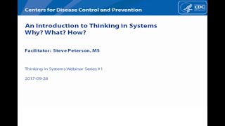 An Introduction to Thinking in Systems