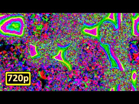 Colorful Topography generative art animation
