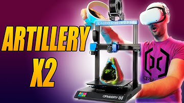 Realidad Virtual e Impresión 3D: La combinación perfecta. Con la Artillery Sidewinder X2 