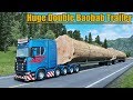 ✅ Euro Truck Simulator 2 - HUGE Double Baobab Trailer 116 Tons