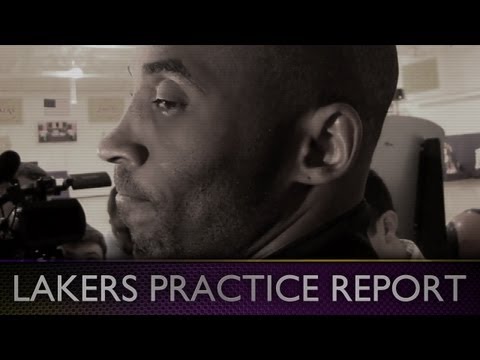 Lakers Practice: Kobe Gives World Peace X-Men Nickname & Talks Metta's Return