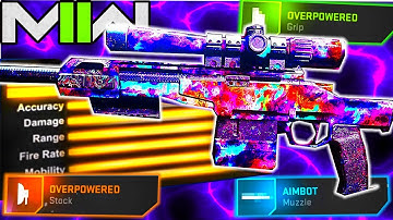 the BEST *SCOPED* SA-B 50 Setup on Modern Warfare 2! (One shot SA-B setup)