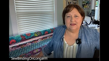 How to Add Binding to a Quilt On the Longarm