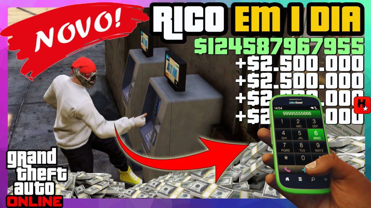 Como GANHAR muito DINHEIRO no GTA 5 Offline (2023) 